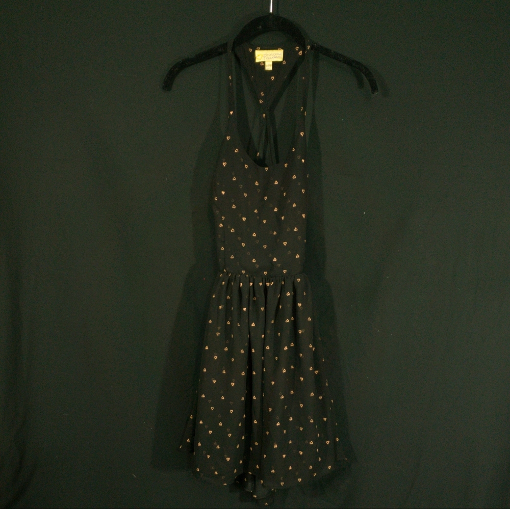 Princess Vera Wang sheer heart dress